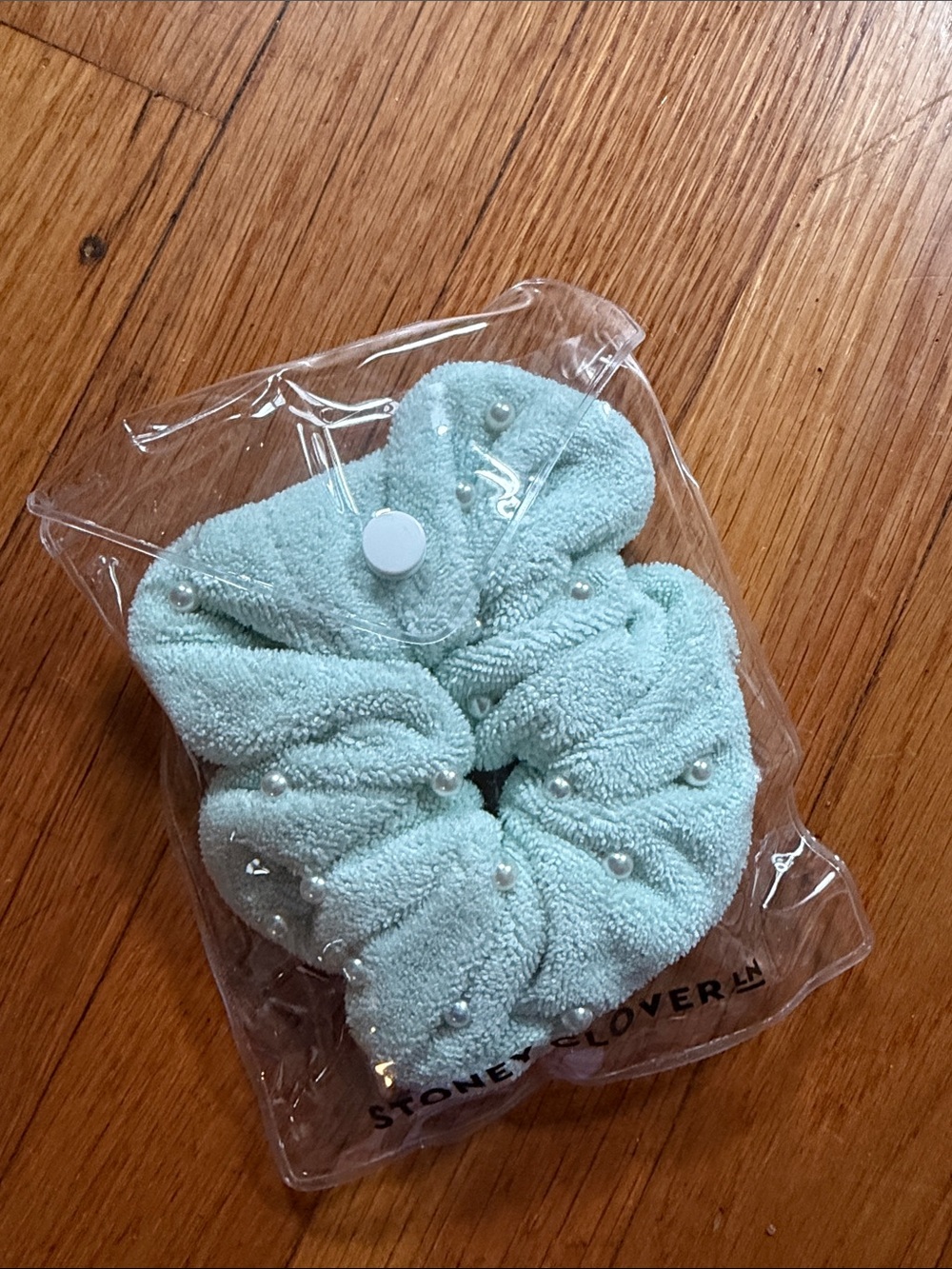 Stoney Clover Lane Pearl Mermaid Terry Scrunchie